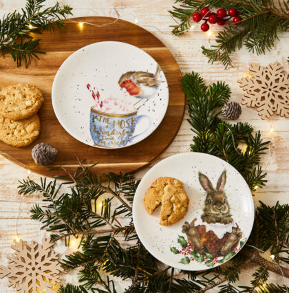 Lėkštutės 'Zuikutis ir paukštukas'